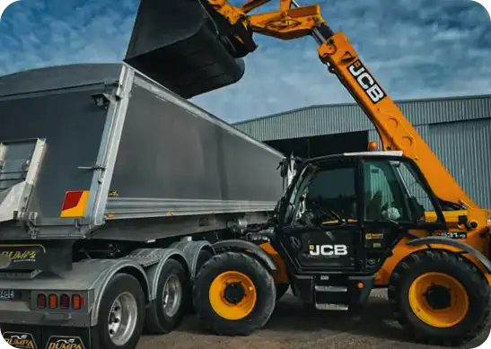 High Capacity Light Materials Telehandler Grain Bucket: